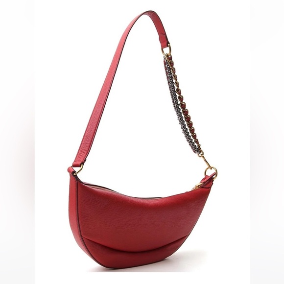 Marc Jacobs The Eclipse Leather Shoulder Bag in Red - Picture 3 of 12